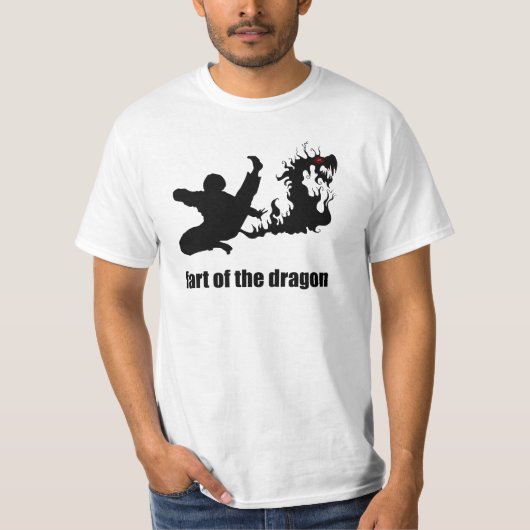 Geben Sie die Furz des Drachen ein T-Shirt (Vorderseite)