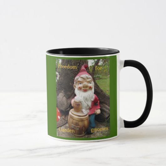 Geben Sie die Garten Gnomes frei Tasse (Rechts)