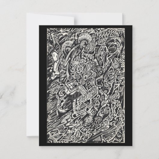 Geben Sie die Microdot Man-Flachkarte ein. (Vorderseite)