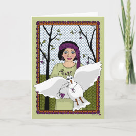 Geben Sie die On_A_Greeting-Karte aus Karte