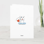 Geben Sie die On_B_Greeting-Karte Karte (Rückseite)