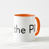 Geben Sie die Pillen-Tasse frei Tasse (VorderseiteRechts)