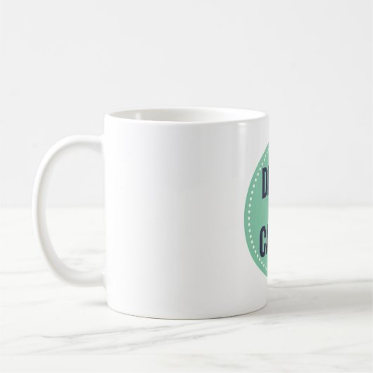 Geben Sie die Vergaser-Tasse mit einem Graben um Kaffeetasse (Links)