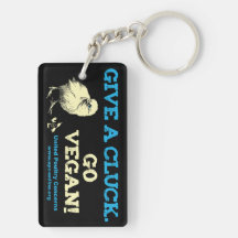 Geben Sie ein Gluckern. Gehen Sie vegan!