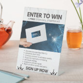 Geben Sie ein Stammzellenstarterkit ein Sockelschild (In Situ)