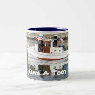 Geben Sie ein Toot Tug Boat Coffee Tasse
