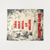 Geben Sie ein, wenn Sie es wagen: Ein ängstlicher  Wandteppich (Vorderseite (Horizontal))