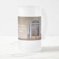 Geben Sie ein, wenn Sie es wagen, Mattierte Tasse 