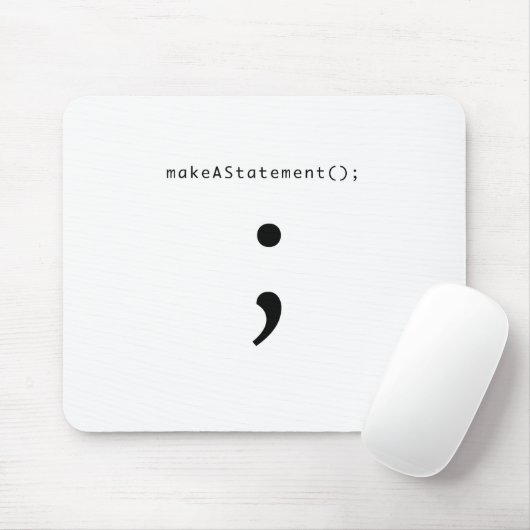 Geben Sie eine Erklärung ab Mousepad (Mit Mouse)