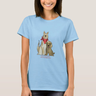 Geben Sie einem Hund einen Zuhause-T - Shirt