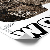 Geben Sie einem Mädchen das richtige Paar Stiefel Poster (Ecke)