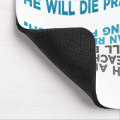 Geben Sie einem Mann einen Fisch… Mousepad (Ecke)