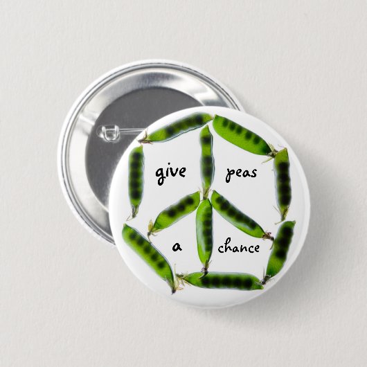 geben Sie Erbsen eine Möglichkeit Button (Vorne & Hinten)