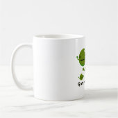 Geben Sie Erbsen eine Möglichkeit Kaffeetasse (Links)