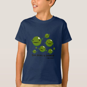 Geben Sie Erbsen eine Möglichkeit T-Shirt