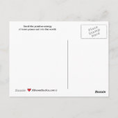 Geben Sie es an On_C_ Postcard Postkarte (Rückseite)