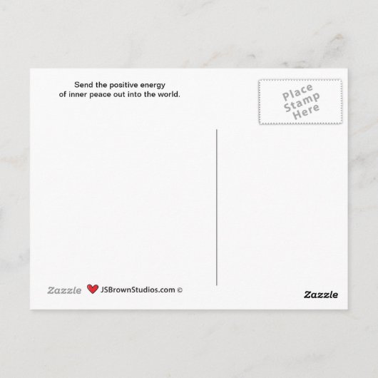 Geben Sie es an On_C_ Postcard Postkarte (Rückseite)