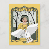 Geben Sie es an On_C_ Postcard Postkarte (Vorderseite)