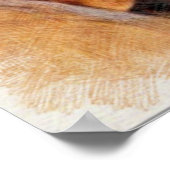 Geben Sie es Gott Spirituelle Nachricht Poster (Ecke)