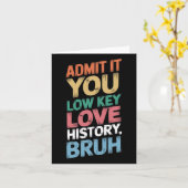 Geben Sie es Ihnen zu Low-Key-Liebe Geschichte Bru Karte (Gelbe Blume)