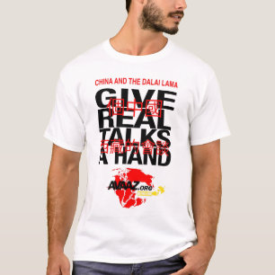 Geben Sie Frieden eine Hand - Avaaz.org T-Shirt