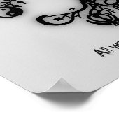 Geben Sie Frieden Poster (Ecke)