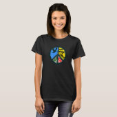 Geben Sie Frieden T-Shirt (Vorne ganz)