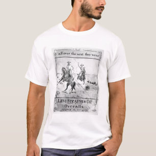 Geben Sie für Levi Strauss u. Co, c.1900 acht T-Shirt