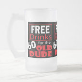 Geben Sie Getränke für den der 60 Mattglas Bierglas (Links)