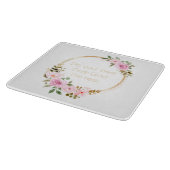 Geben Sie Gott das Beste - Christliche Frauen Schneidebrett (Ecke)