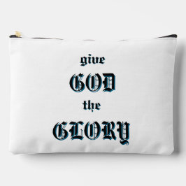 Geben Sie Gott den Ruhm zu rechtfertigenden Hoodie Zubehörtasche