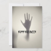 Geben Sie Halloween-Party ein, wenn Sie es wagen Einladung (Rückseite)