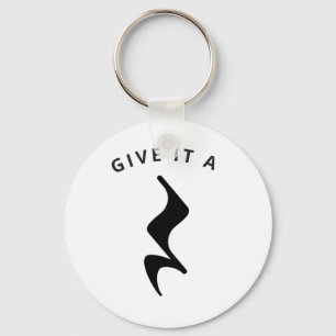 Geben Sie ihm eine Erholung Musiker Funny Music Sp Schlüsselanhänger