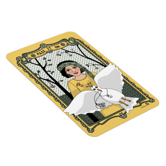 Geben Sie ihn an: On_C_4x6 Kühlschrank Magnet (Rechte Seite)