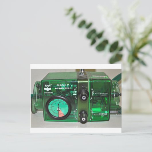 GEBEN SIE IHNEN DEN VOR - VENTILATOR POSTKARTE (Stehend Vorderseite)