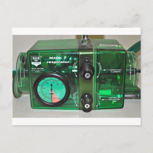 GEBEN SIE IHNEN DEN VOR - VENTILATOR POSTKARTE (Vorderseite)