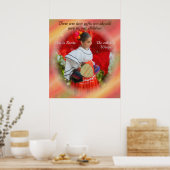 Geben Sie ihnen Roots & Wings 2555 Art Print Poster (Küche)