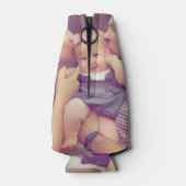 Geben Sie Ihr eigenes Foto-Liebe Personalisiert an Flaschenkühler (Rückseite)