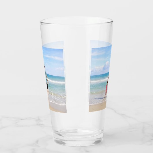 Geben Sie Ihr eigenes Foto und/oder Ihren Textkons Glas (Rechts)