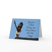 Geben Sie Ihr Herz Flügel Red-Tail Hawk Foto