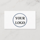 GEBEN SIE IHR LOGO HIER EIN, WENN SIE SICH ANSCHLI PLATZKARTE (Vorderseite)