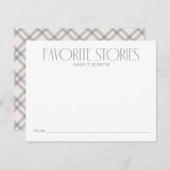 Geben Sie Ihre Lieblingsgeschichten weiter Hinweiskarte (Vorne/Hinten)