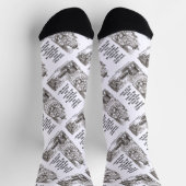 Geben Sie Ihren Beweis nicht Nervous Wonderland se Socken (Oben)