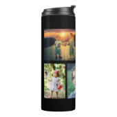 Geben Sie Ihren eigenen Foto-Stammnamen für das Fo Thermosbecher (Nach links gedreht)