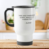 Geben Sie Ihren eigenen Kostenvoranschlag ein Reisebecher