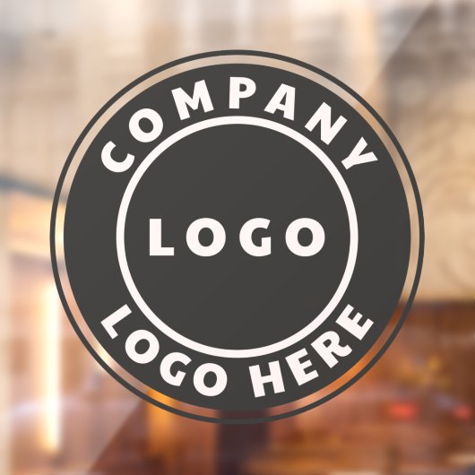 Geben Sie Ihren Firmenlogo-Besitzer ein Fensteraufkleber (Blatt 2)