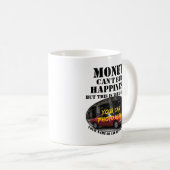 Geben Sie Ihren Foto Name, Text, Geld glückliche A Kaffeetasse (VorderseiteRechts)