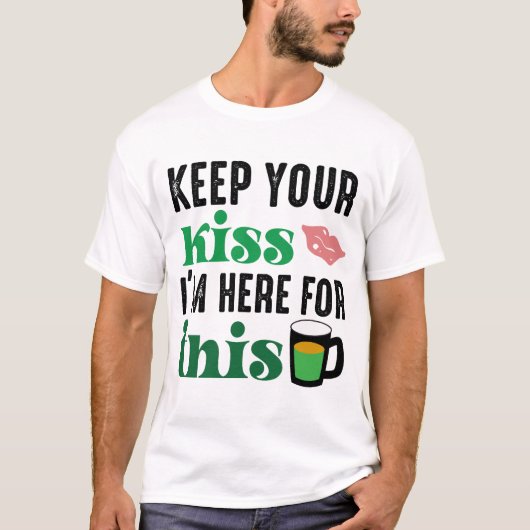 geben Sie Ihren Kuss i am hereT-Shirt T-Shirt (Vorderseite)