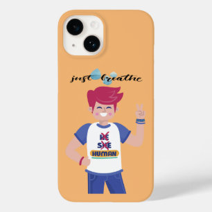 Geben Sie ihren Namen als männliches Grafikdesign  Case-Mate iPhone 14 Hülle