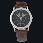 Geben Sie Ihren Namen Medizinischen Symbol Doctor  Armbanduhr<br><div class="desc">Fügen Sie Ihren Namen Medizinische Symbol Doctor Custom Watch hinzu</div>